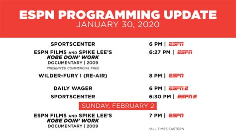 Image result for ESPN Programming