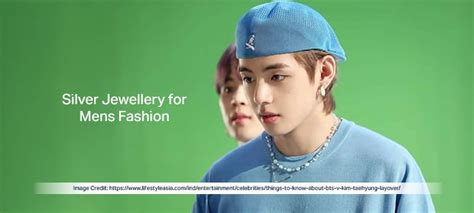 How to wear silver jewellery Like V from BTS – GIVA