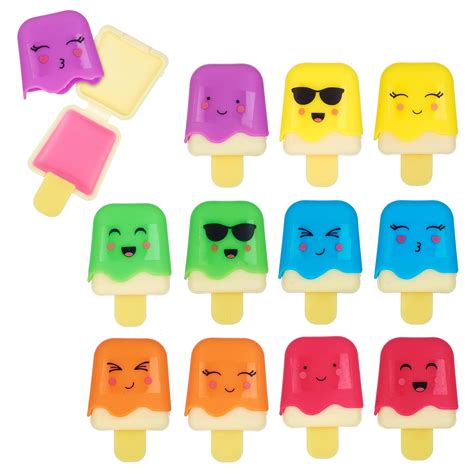 Buy Expressions 12pc Pucker Pop Novelty Lip Gloss Set - Girls Cosmetics ...