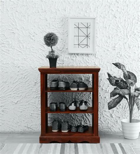 Devanti Traditional Solid Wood Shoe Rack