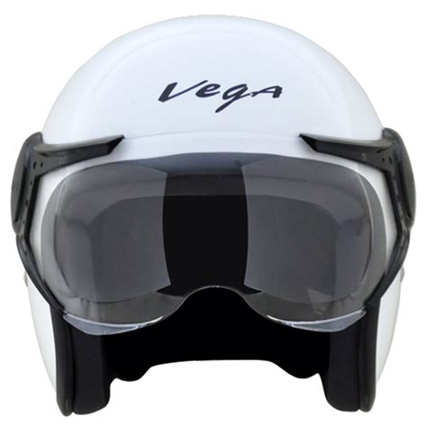 Vega Jet W Visor Hemet - White – Motorizzr