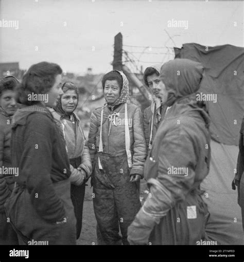 The Liberation of Bergen-belsen Concentration Camp, April 1945 A woman ...