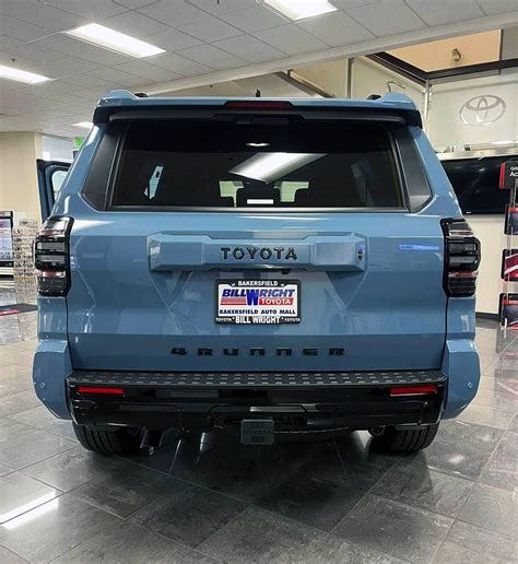 Heritage Blue TRD Sport Premium w/ Softex Black Interior 2025 4Runner 6th gen first look | 2025 ...
