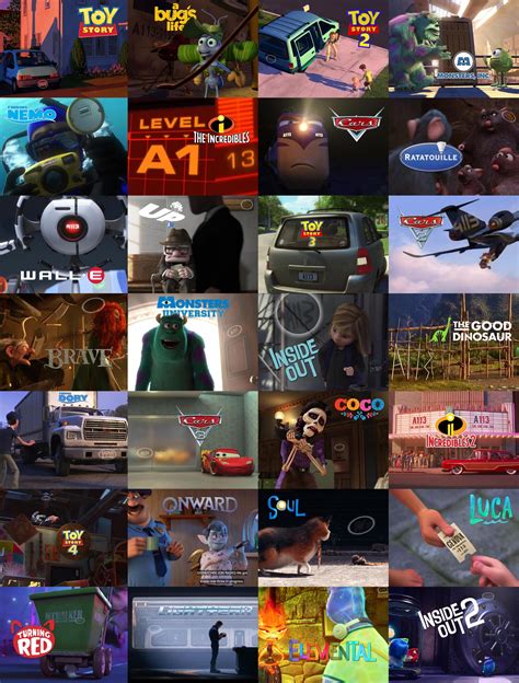Easter Eggs In Pixar Movies 60 Photos - Moonagedaydream.film