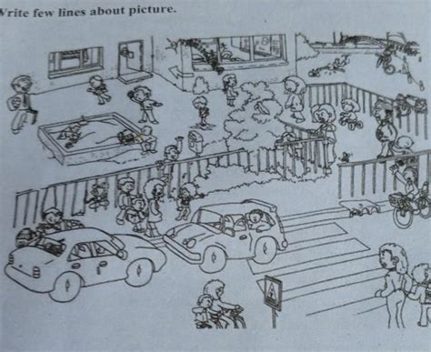 write few lines about picture - Brainly.in