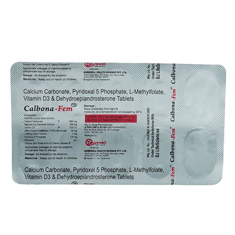 Buy Calbona-Fem Tablet | 19 Minutes Delivery | Apollo Pharmacy