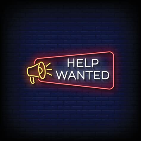 Help Wanted Sign