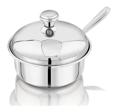 Order Vinod Stainless Steel Butter Pot with Butter Knife | 100 gram