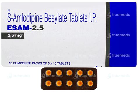 Esam 2.5 MG | Order Esam 2.5 MG Tablet Online at Truemeds