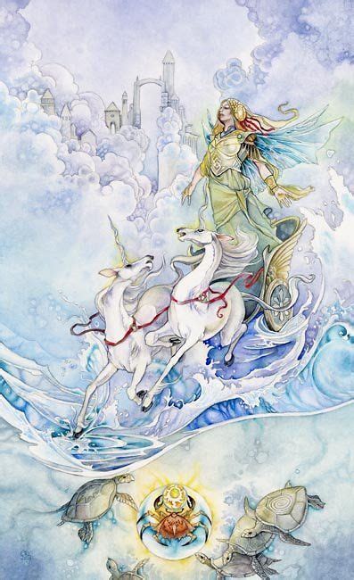 The Chariot - Message: victory, will, self control, go further | Tarot ...