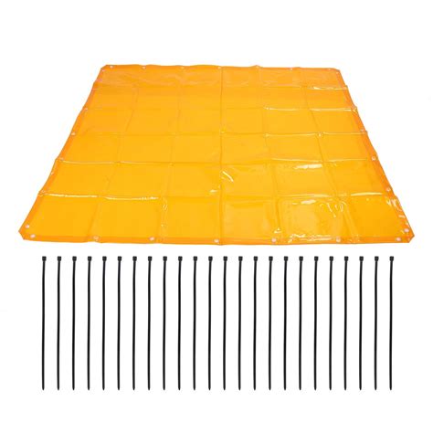 Ognioodporna, odporna na promieniowanie UV kurtyna spawalnicza 5,7 x 5 ...