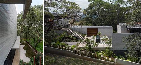 This Mexico residence seamlessly integrates into the natural landscape ...