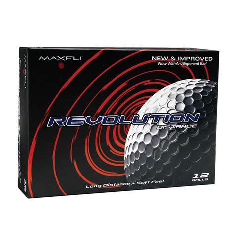 Maxfli Revolution Distance Golf Balls - 1 Dozen - GolfWorks Canada
