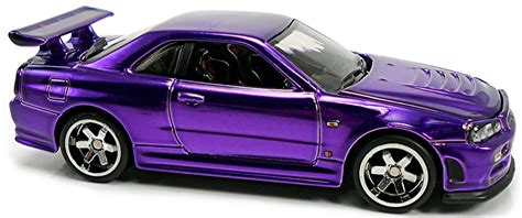 Nissan Skyline GT-R R34 (R32) (u) | Hot Wheels Newsletter