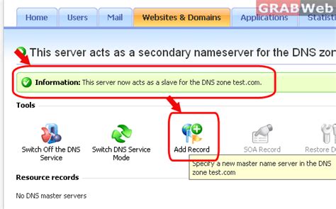 How to make Plesk 10 DNS server act as a secondary name server ...