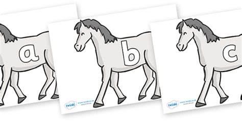 Phase 2 Phonemes on Horses (teacher made) - Twinkl