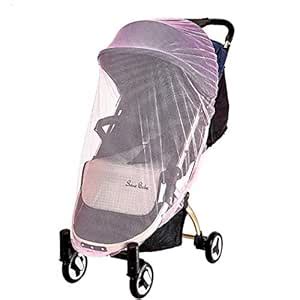 Outgeek Baby Mosquito Net Universal Pink Strollers Carrier Car Seat ...