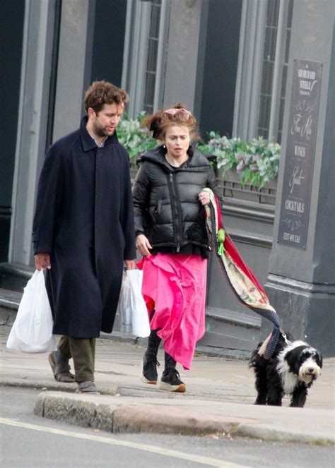 HELENA BONHAM CARTER and Rye Dag Holmboe Out in London 04/03/2020 ...