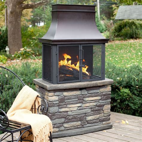 Outdoor Fireplaces Wood Burning