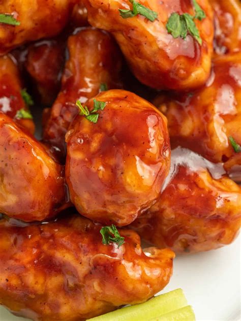 Crispy Baked BBQ Chicken Bites – Cookin' with Mima