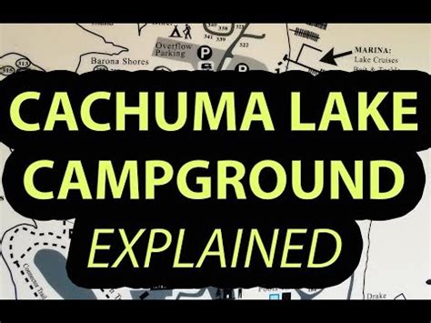 Lake Cachuma - Cachuma Lake Map