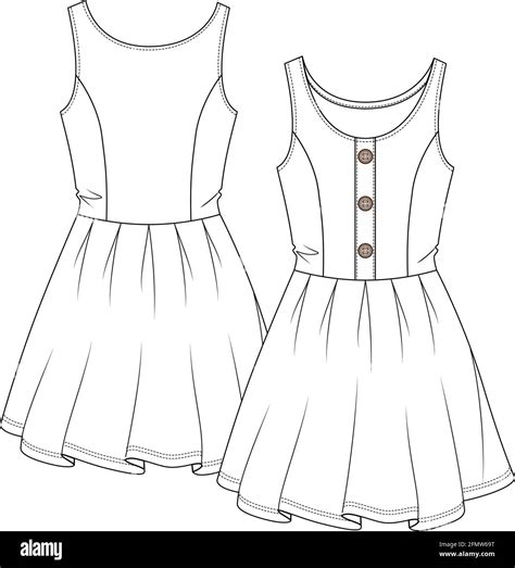 Top 999+ fashion sketches images – Amazing Collection fashion sketches images Full 4K - Dress Flat Sketch