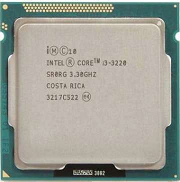 Intel 3rd Generation Core i3 3220 3.3 GHz LGA 1155 Socket 2 Cores ...