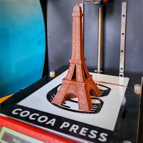 Chocolate 3D printing now gets easier with the new Cocoa Press 2.0 3D ...