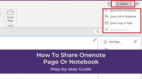 Image result for How to Share a Notebook in OneNote