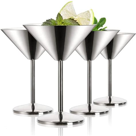 Large Glass Martini Glasses