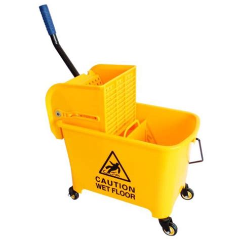 Yellow Mop Bucket