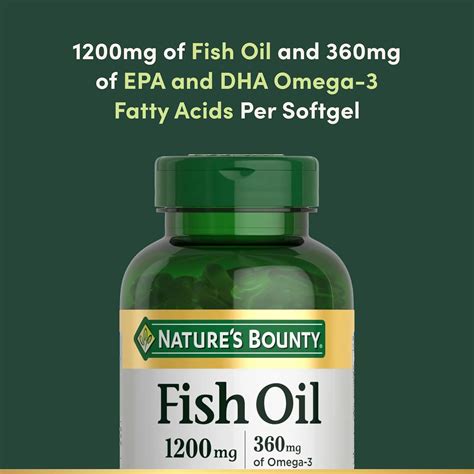 Nature'sBounty Nature's Bounty Fish Oil Omega 3 Supplements - India | Ubuy