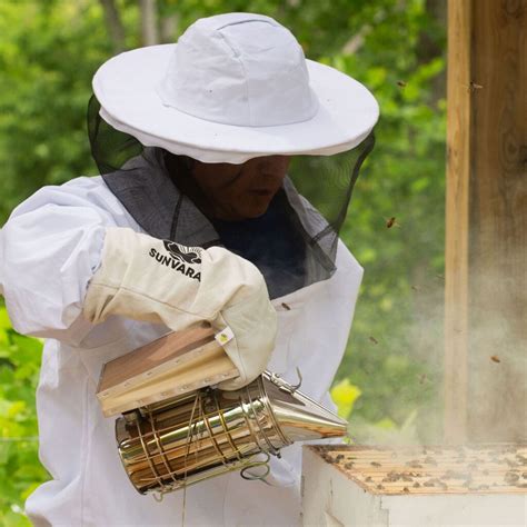 Bee Smoker - Stainless Steel - Beekeeping Supplies | SunVara