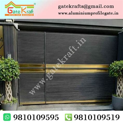 Aluminium Profile Gate || Aluminium Profile Gate Manufacturers In Delhi ...