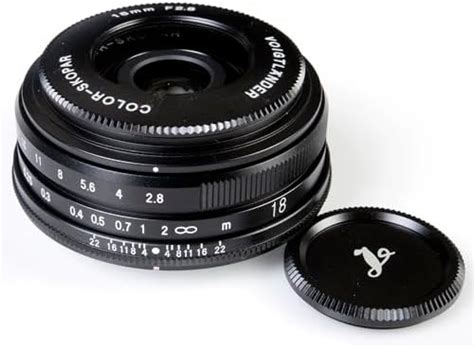 Voigtlander Fujifim X 18mm F2.8 Color-Skopar Black : Amazon.in: Electronics