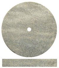 Rubberized Abrasive/Polishing Wheels, 100 Wheels, Aluminium Oxide, Gray ...