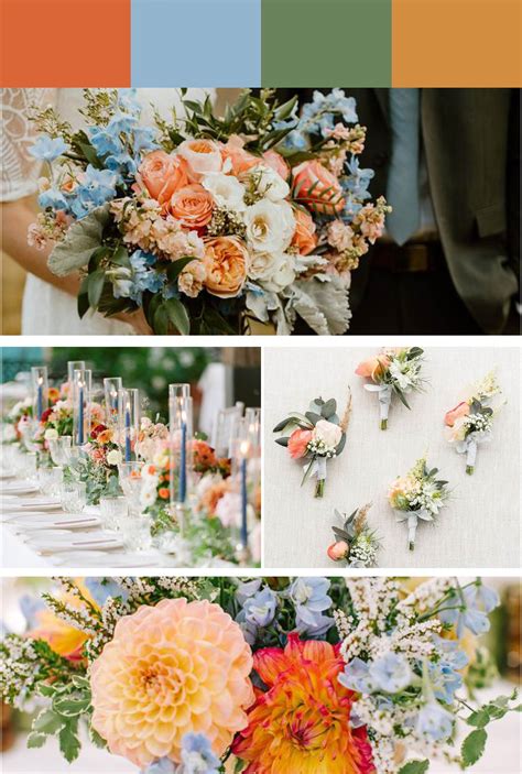 Popular Fall Wedding Color Combinations