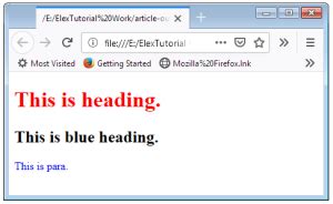 Image result for HTML Class Example
