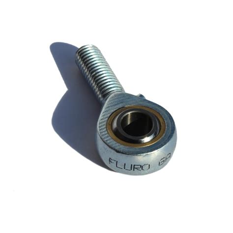 GA20 Fluro | Fluro M20 x 1.5 Male Galvanized Steel Rod End, 20mm Bore ...