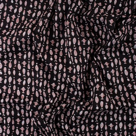Buy Premium Fish Cotton Hand Block Print Fabric – Dmaasa