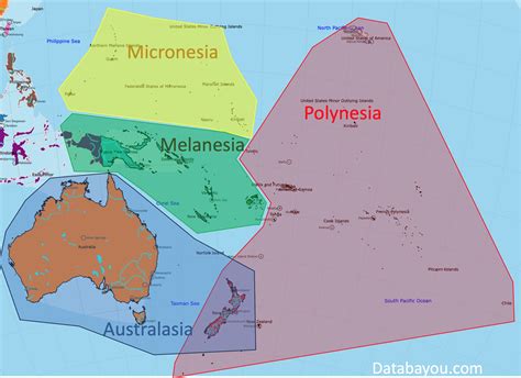 Countries In Oceania