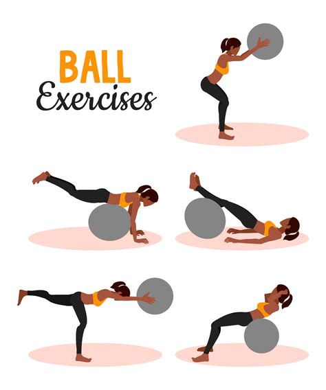 Printable Exercise Ball Workouts Pdf - WORKOUT CARDIO ROUTINE