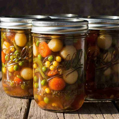 Canning Vegetable Soup Recipe – Easy Homemade