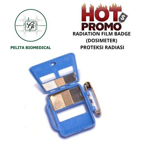 Jual FILM BADGE RADIATION (DOSIMETER) Holder PROTEKSI RADIASI (Sebagai ...