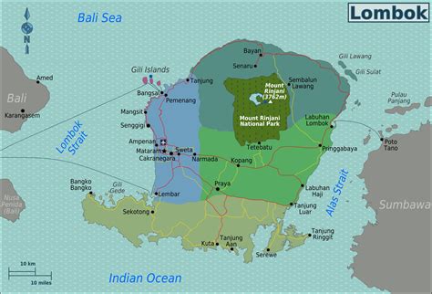 Large Lombok Island Maps for Free Download and Print | High-Resolution and Detailed Maps