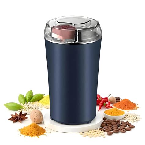 QuickGrind™ - Portable Stainless Steel Mini Mixer Grinder for Kitchen ...