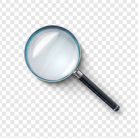 Premium PSD | A simple magnifying glass over on transparency background psd