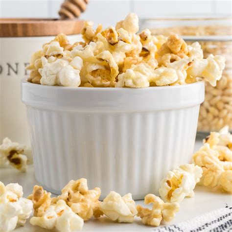 Honey Butter Popcorn - Just 4 Ingredients