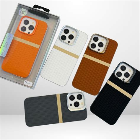 RIMOW Series Back Panel Metal Case for iPhone 15/16 Series – Cases N Straps