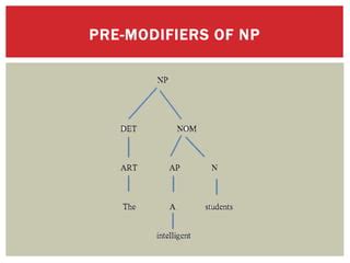Image result for 100 Examples of Pre Modifiers